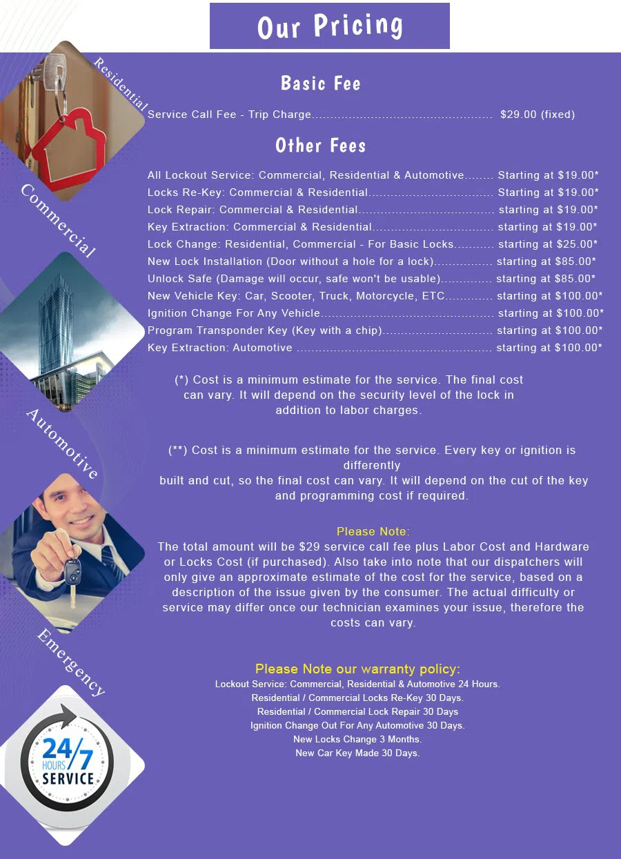 Reservoir RI Locksmith Store, Reservoir, RI 401-326-4077 - price-list-n-19